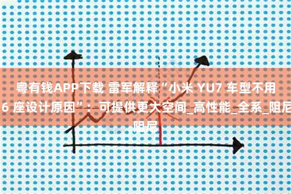 粤有钱APP下载 雷军解释“小米 YU7 车型不用 6 座设计原因”：可提供更大空间_高性能_全系_阻尼