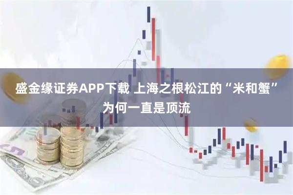 盛金缘证券APP下载 上海之根松江的“米和蟹”为何一直是顶流