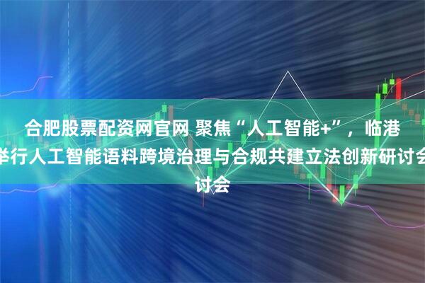 合肥股票配资网官网 聚焦“人工智能+”，临港举行人工智能语料跨境治理与合规共建立法创新研讨会